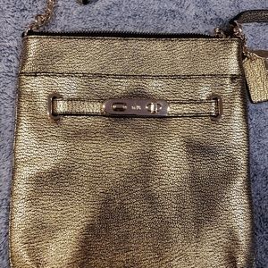 Gold Coach Crossbody